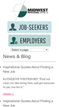 Mobile Screenshot of midwestprofessionalstaffing.com